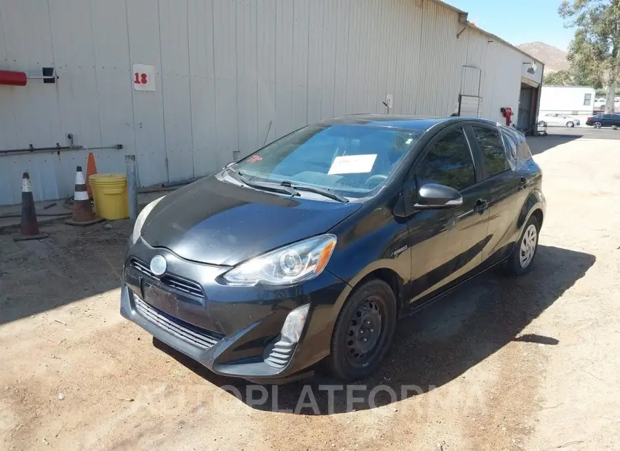 TOYOTA Prius c 2016 vin JTDKDTB3XG1119765 from auto auction Iaai