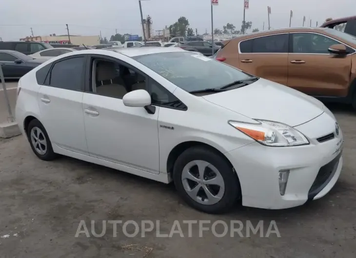 TOYOTA PRIUS 2015 vin JTDKN3DU8F1900009 from auto auction Iaai