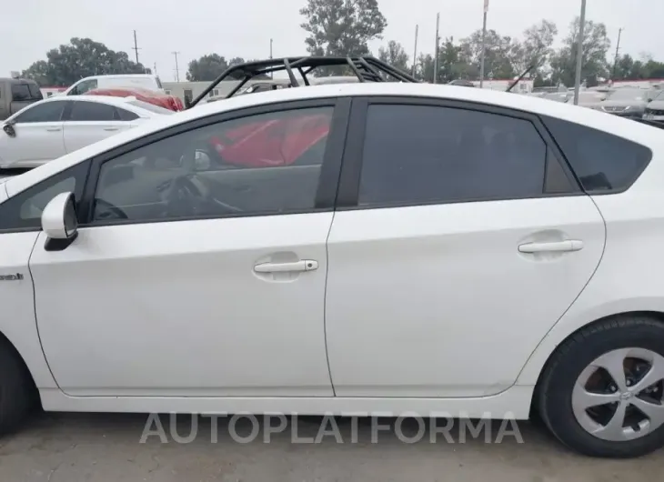 TOYOTA PRIUS 2015 vin JTDKN3DU8F1900009 from auto auction Iaai