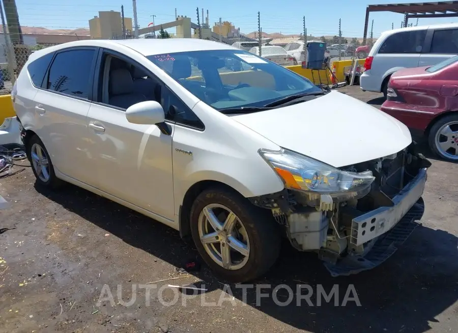 TOYOTA PRIUS V 2017 vin JTDZN3EUXHJ058113 from auto auction Iaai