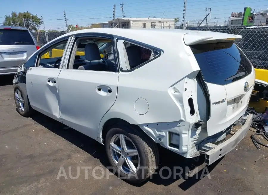 TOYOTA PRIUS V 2017 vin JTDZN3EUXHJ058113 from auto auction Iaai