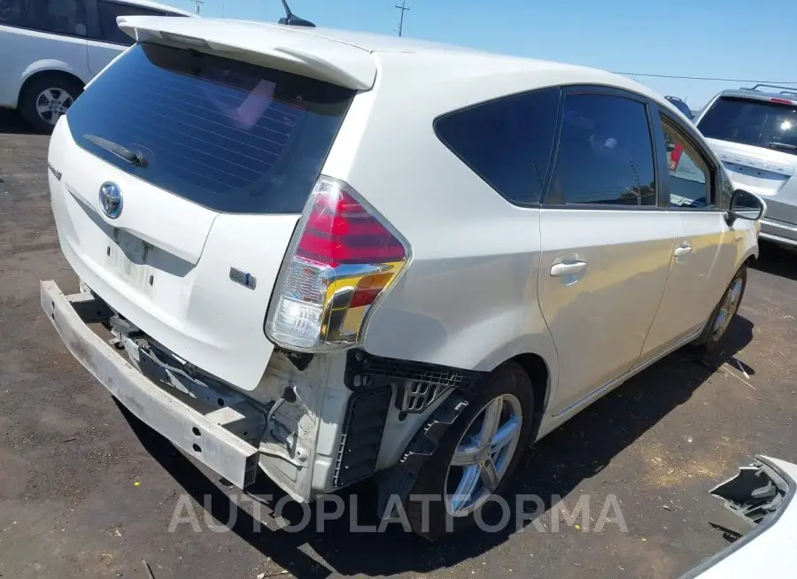 TOYOTA PRIUS V 2017 vin JTDZN3EUXHJ058113 from auto auction Iaai