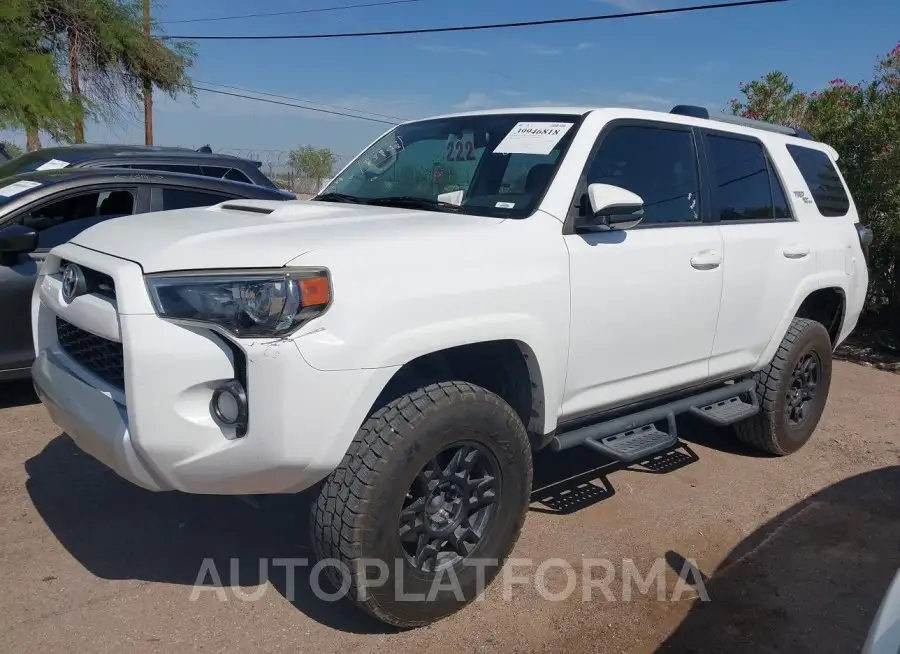 TOYOTA 4RUNNER 2017 vin JTEBU5JR2H5448497 from auto auction Iaai