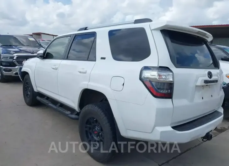 TOYOTA 4RUNNER 2021 vin JTEFU5JRXM5243988 from auto auction Iaai