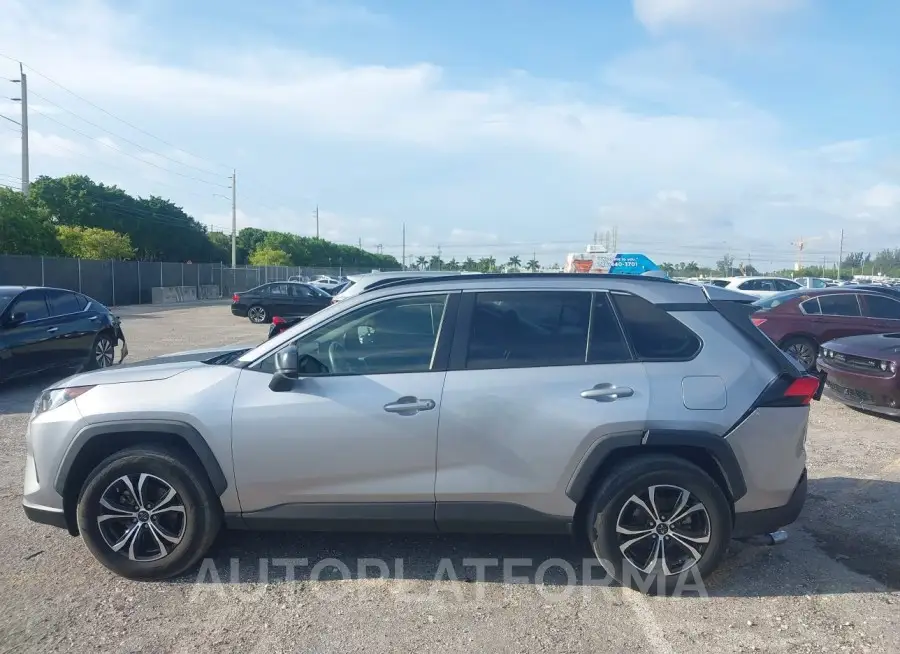 TOYOTA RAV4 2019 vin JTMH1RFV8KD040555 from auto auction Iaai