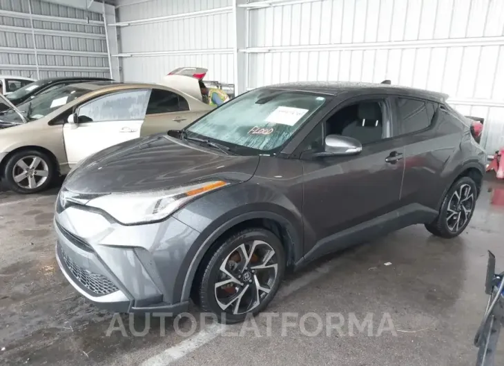 TOYOTA C-HR 2021 vin JTNKHMBX2M1100275 from auto auction Iaai