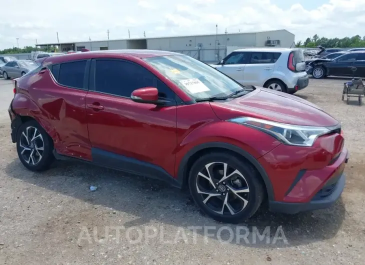 TOYOTA C-HR 2019 vin NMTKHMBX6KR093821 from auto auction Iaai