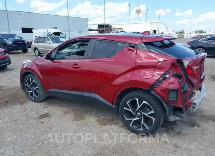 TOYOTA C-HR 2019 vin NMTKHMBX6KR093821 from auto auction Iaai