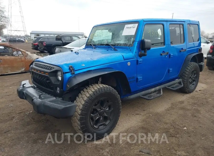 JEEP WRANGLER UNLIMITED 2016 vin 1C4BJWDG7GL136229 from auto auction Iaai