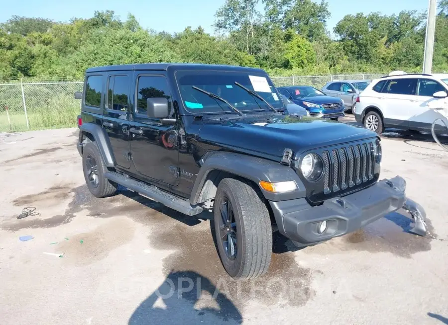 JEEP WRANGLER UNLIMITED 2021 vin 1C4HJXDG0MW832148 from auto auction Iaai