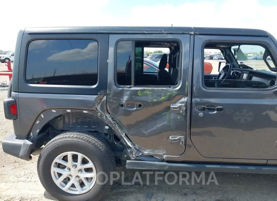 JEEP WRANGLER UNLIMITED 2021 vin 1C4HJXDG1MW795658 from auto auction Iaai