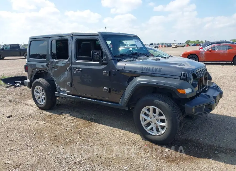 JEEP WRANGLER UNLIMITED 2021 vin 1C4HJXDG1MW795658 from auto auction Iaai