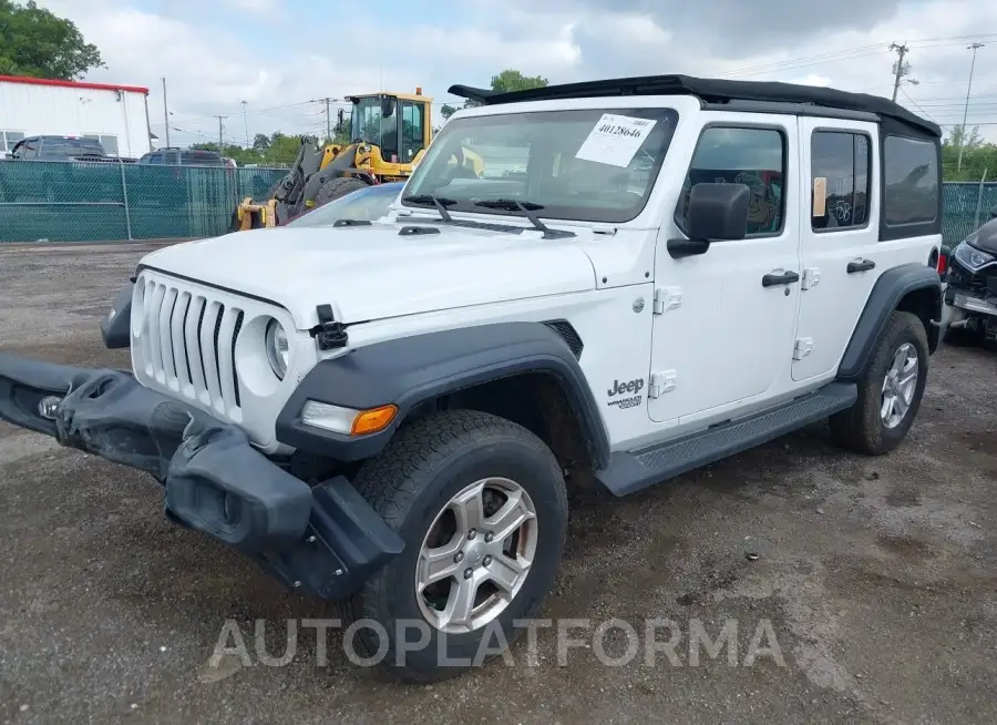 JEEP WRANGLER UNLIMITED 2019 vin 1C4HJXDG3KW516899 from auto auction Iaai