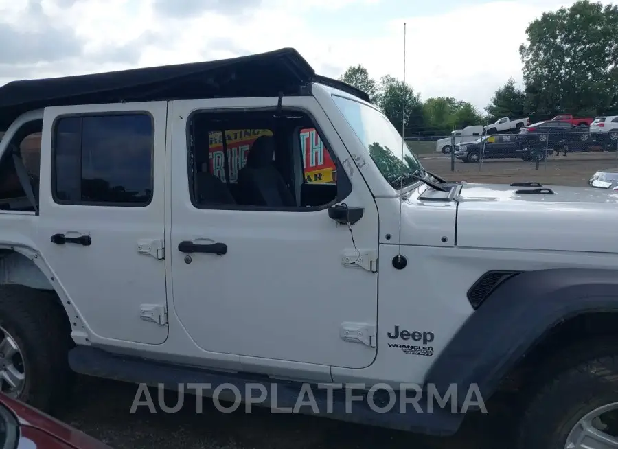 JEEP WRANGLER UNLIMITED 2019 vin 1C4HJXDG3KW516899 from auto auction Iaai