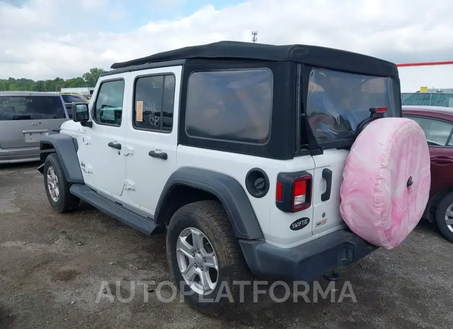 JEEP WRANGLER UNLIMITED 2019 vin 1C4HJXDG3KW516899 from auto auction Iaai