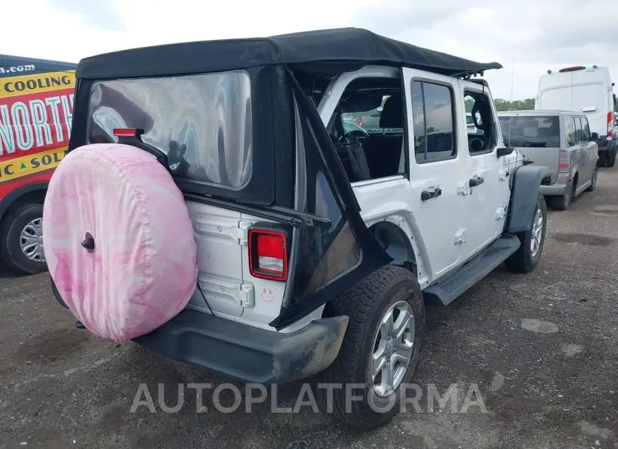 JEEP WRANGLER UNLIMITED 2019 vin 1C4HJXDG3KW516899 from auto auction Iaai