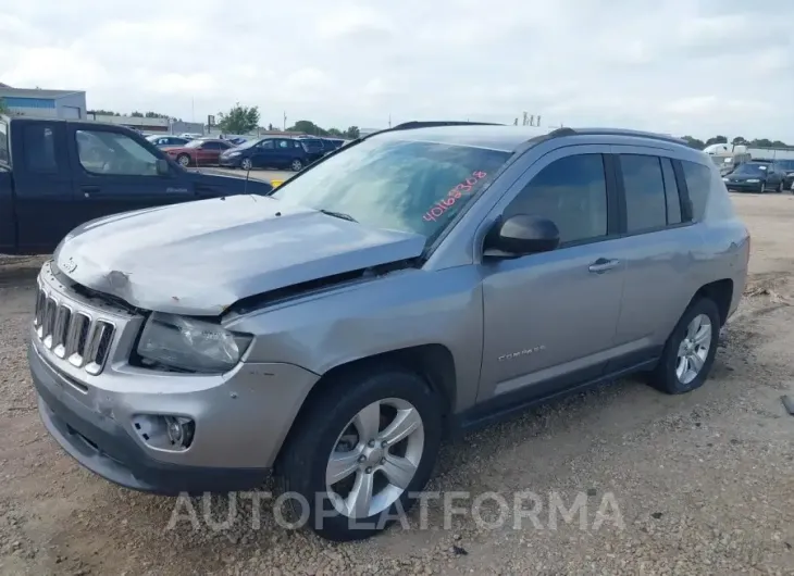 JEEP COMPASS 2016 vin 1C4NJCBA3GD574265 from auto auction Iaai