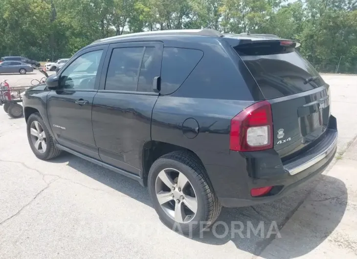 JEEP COMPASS 2016 vin 1C4NJDEB9GD709257 from auto auction Iaai