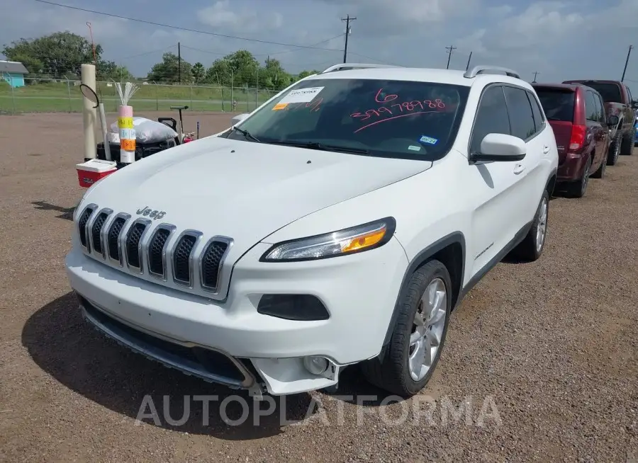 JEEP CHEROKEE 2016 vin 1C4PJLDB2GW229148 from auto auction Iaai