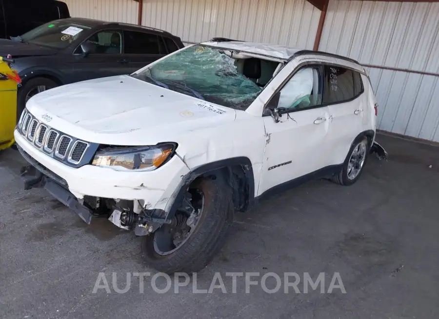 JEEP COMPASS 2018 vin 3C4NJCCB2JT407033 from auto auction Iaai