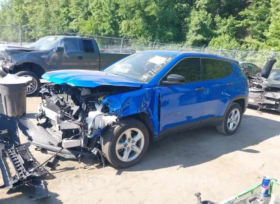 JEEP COMPASS 2023 vin 3C4NJDAN8PT507391 from auto auction Iaai