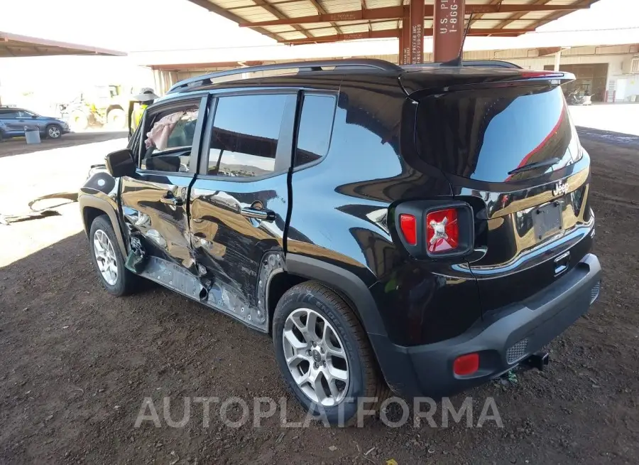 JEEP RENEGADE 2018 vin ZACCJABB6JPG89469 from auto auction Iaai