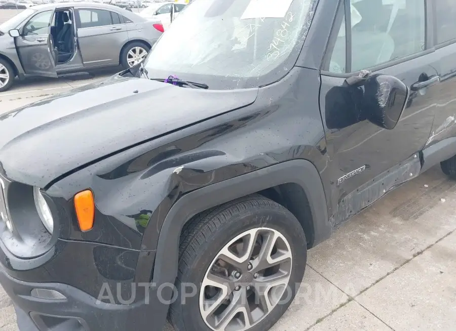 JEEP RENEGADE 2016 vin ZACCJBBTXGPE28353 from auto auction Iaai