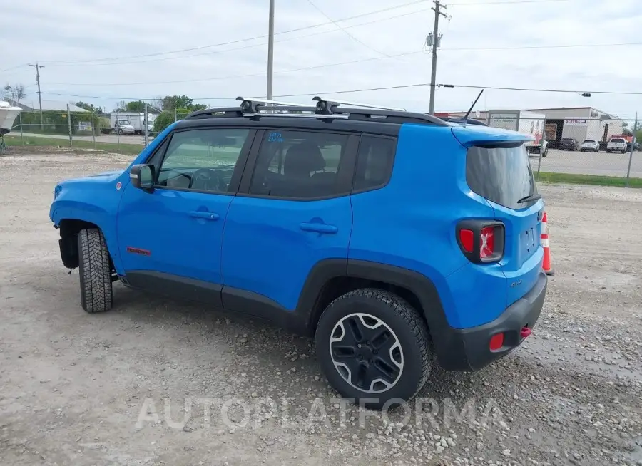 JEEP RENEGADE 2015 vin ZACCJBCT9FPB79959 from auto auction Iaai