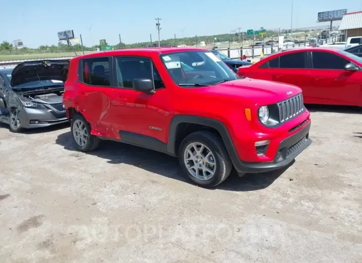 JEEP RENEGADE 2023 vin ZACNJDB17PPP55499 from auto auction Iaai