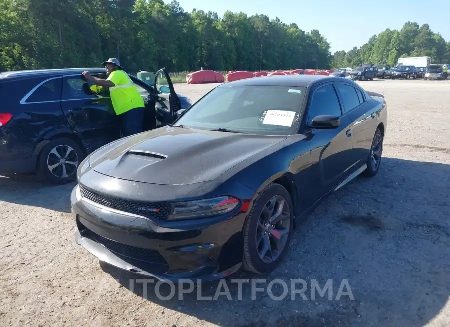 DODGE CHARGER 2019 vin 2C3CDXHG9KH562042 from auto auction Iaai