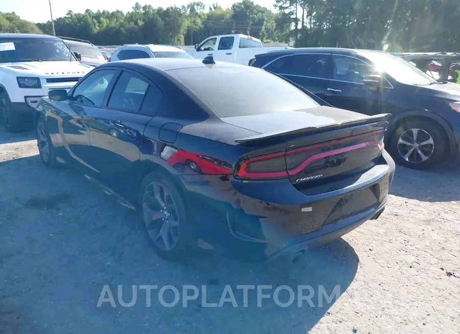 DODGE CHARGER 2019 vin 2C3CDXHG9KH562042 from auto auction Iaai