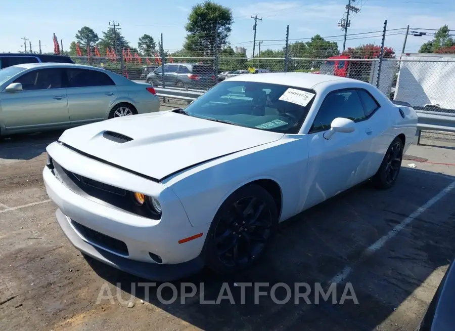 DODGE CHALLENGER 2022 vin 2C3CDZJG2NH263437 from auto auction Iaai