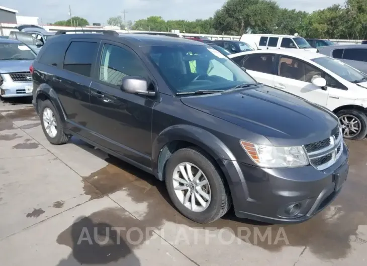 DODGE JOURNEY 2016 vin 3C4PDCBG1GT214720 from auto auction Iaai