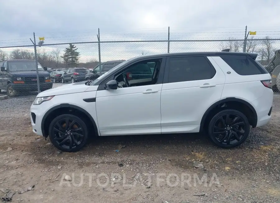 LAND ROVER DISCOVERY SPORT 2018 vin SALCT2SX1JH749718 from auto auction Iaai