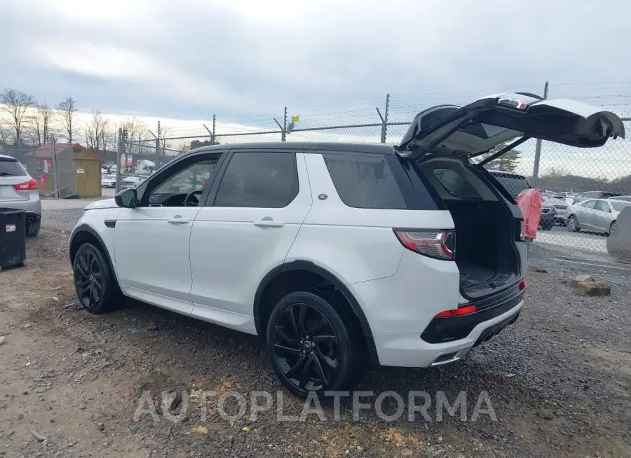 LAND ROVER DISCOVERY SPORT 2018 vin SALCT2SX1JH749718 from auto auction Iaai