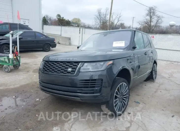 LAND ROVER RANGE ROVER 2021 vin SALGS2RU7MA446357 from auto auction Iaai