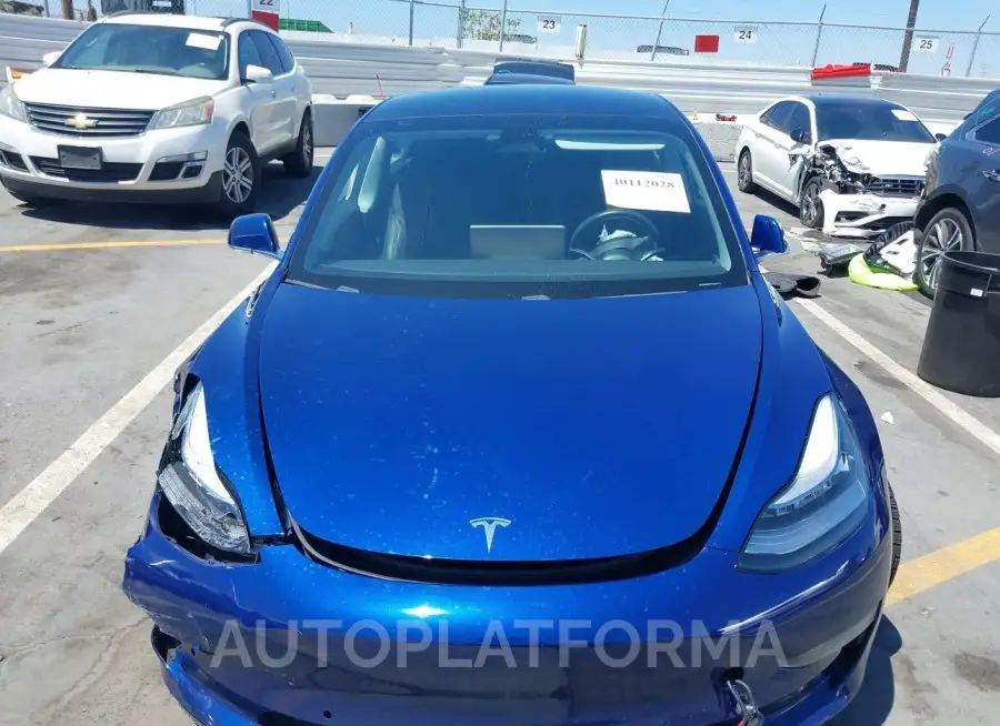 TESLA MODEL 3 2019 vin 5YJ3E1EA2KF411815 from auto auction Iaai