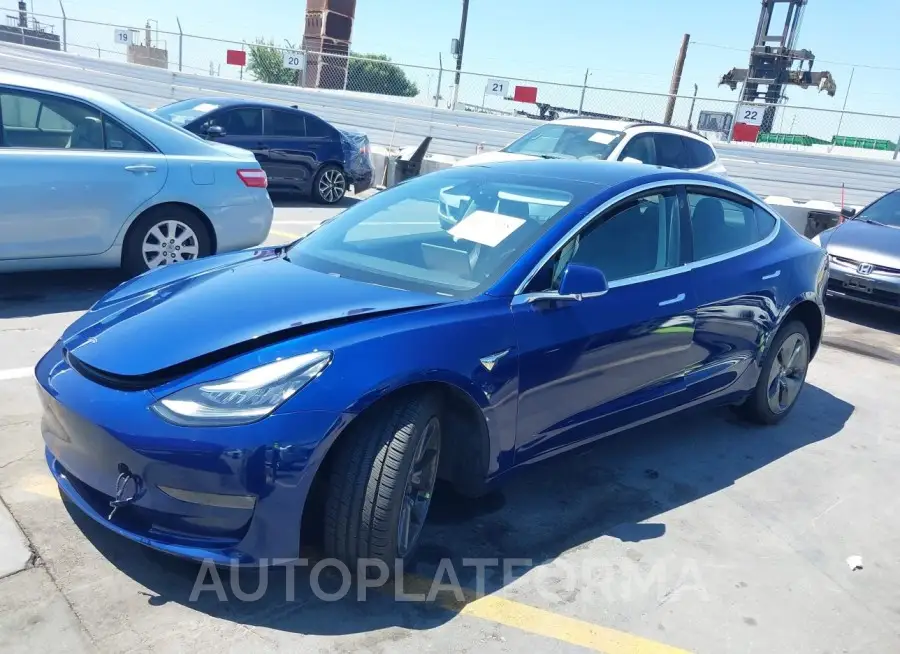 TESLA MODEL 3 2019 vin 5YJ3E1EA2KF411815 from auto auction Iaai