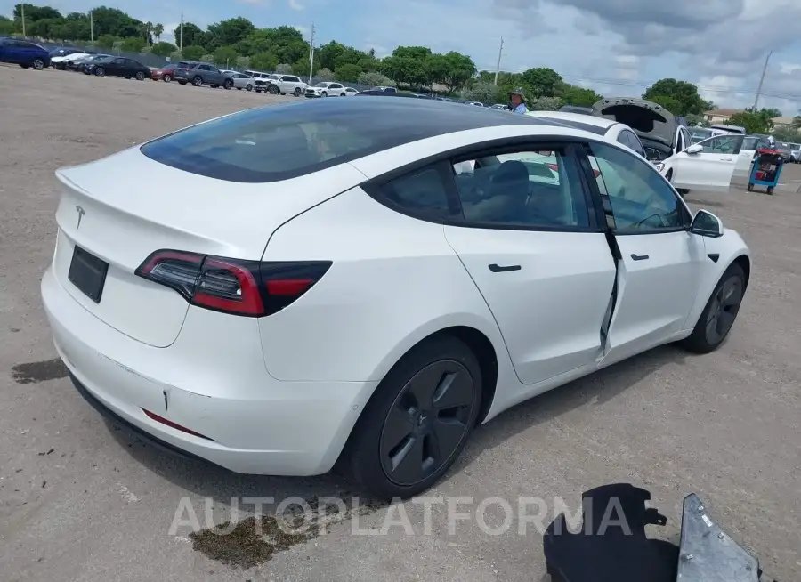 TESLA MODEL 3 2021 vin 5YJ3E1EA4MF046458 from auto auction Iaai