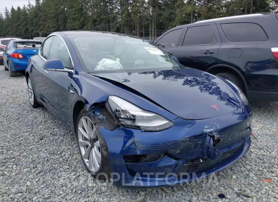 TESLA MODEL 3 2018 vin 5YJ3E1EA5JF033410 from auto auction Iaai