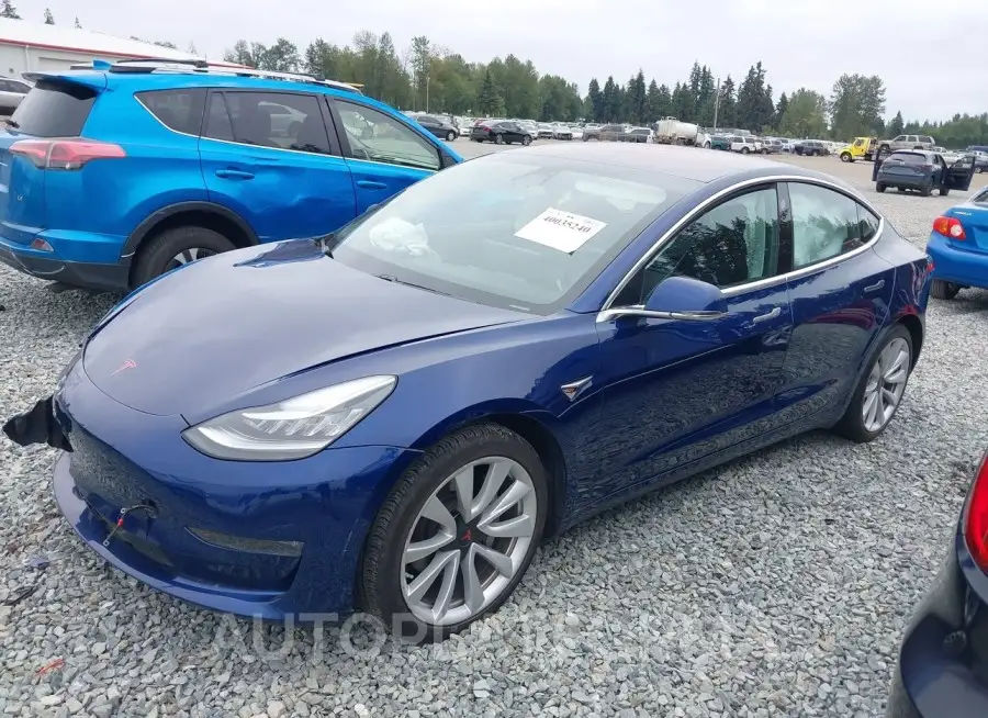 TESLA MODEL 3 2018 vin 5YJ3E1EA5JF033410 from auto auction Iaai