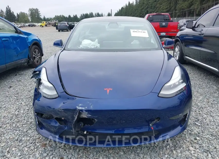 TESLA MODEL 3 2018 vin 5YJ3E1EA5JF033410 from auto auction Iaai