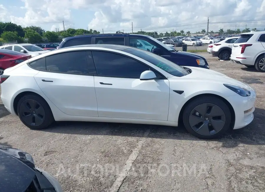 TESLA MODEL 3 2023 vin 5YJ3E1EA5PF698655 from auto auction Iaai