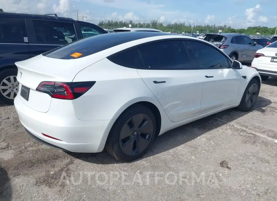 TESLA MODEL 3 2023 vin 5YJ3E1EA5PF698655 from auto auction Iaai