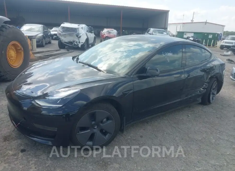 TESLA MODEL 3 2021 vin 5YJ3E1EA6MF092857 from auto auction Iaai