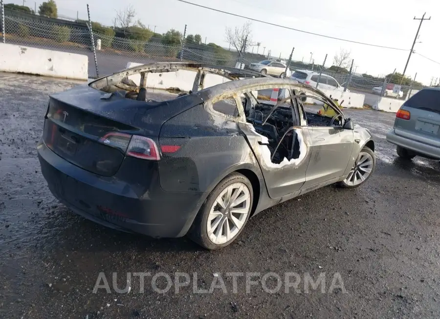 TESLA MODEL 3 2022 vin 5YJ3E1EA6NF303251 from auto auction Iaai