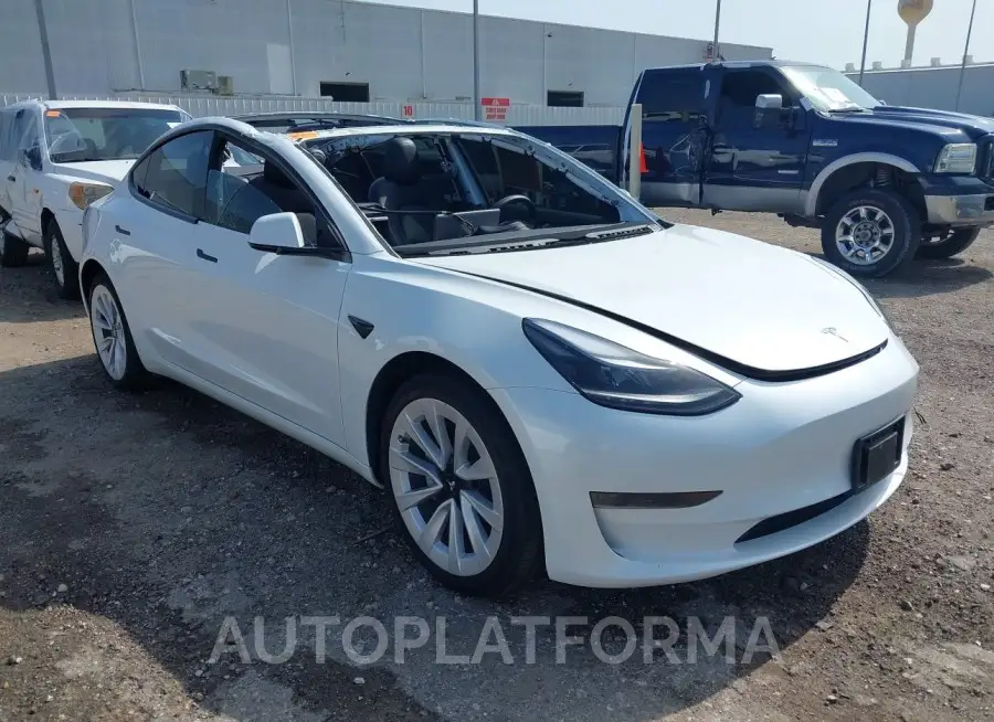 TESLA MODEL 3 2023 vin 5YJ3E1EA6PF484368 from auto auction Iaai