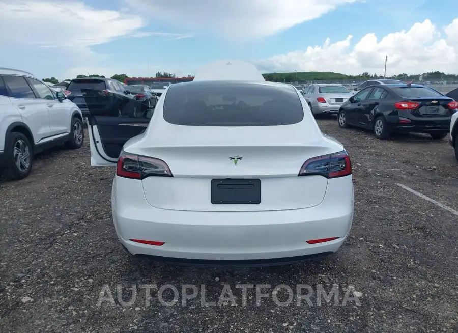 TESLA MODEL 3 2023 vin 5YJ3E1EA6PF570456 from auto auction Iaai