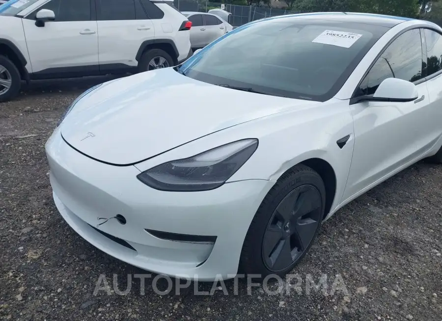 TESLA MODEL 3 2023 vin 5YJ3E1EA6PF570456 from auto auction Iaai