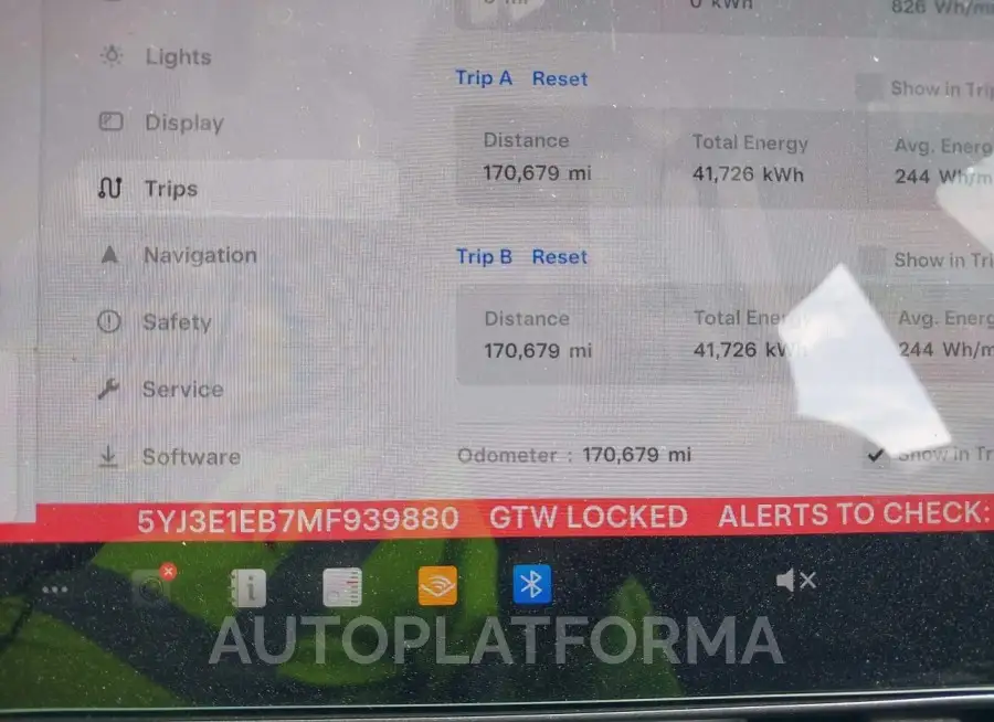 TESLA MODEL 3 2021 vin 5YJ3E1EB7MF939880 from auto auction Iaai